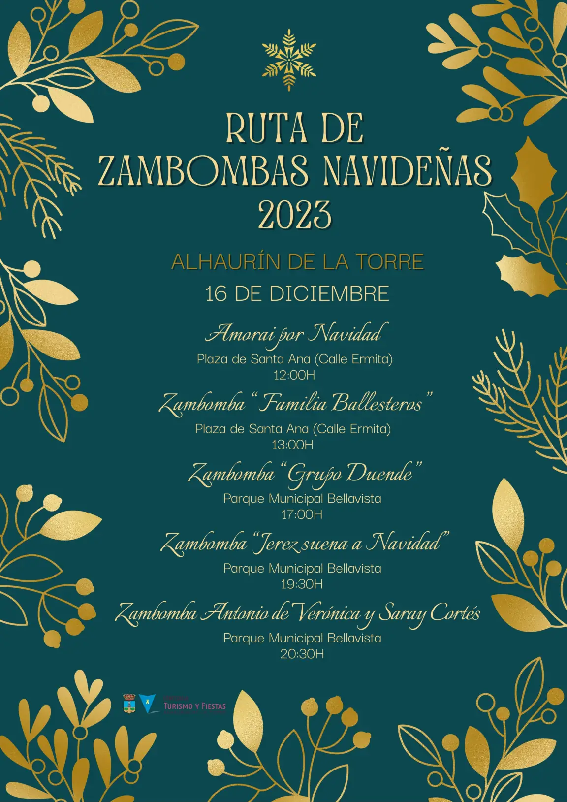 La ruta de zambombas navideñas traerá el próximo sábado a cinco