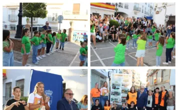 La Casa de la Juventud se exhibe en la calle Málaga