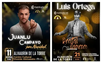 El flamenco de Luis Ortega y Juanlu Campayo por Navidad, próximos conciertos a beneficio de AMAT